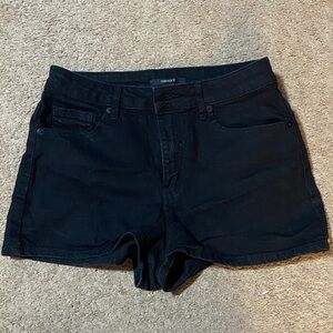Forever 21 Black Jean Shorts